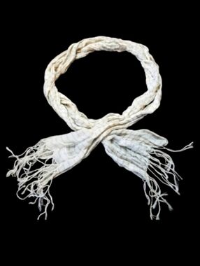 CREAM / TAN SCARF 100" LONG